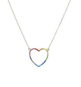 Rainbow heart